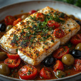 普羅旺斯焗海鱸魚柳 (2條)